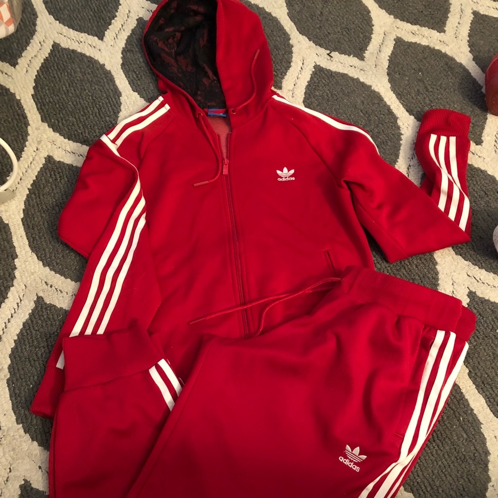 Adidas ladies track unit